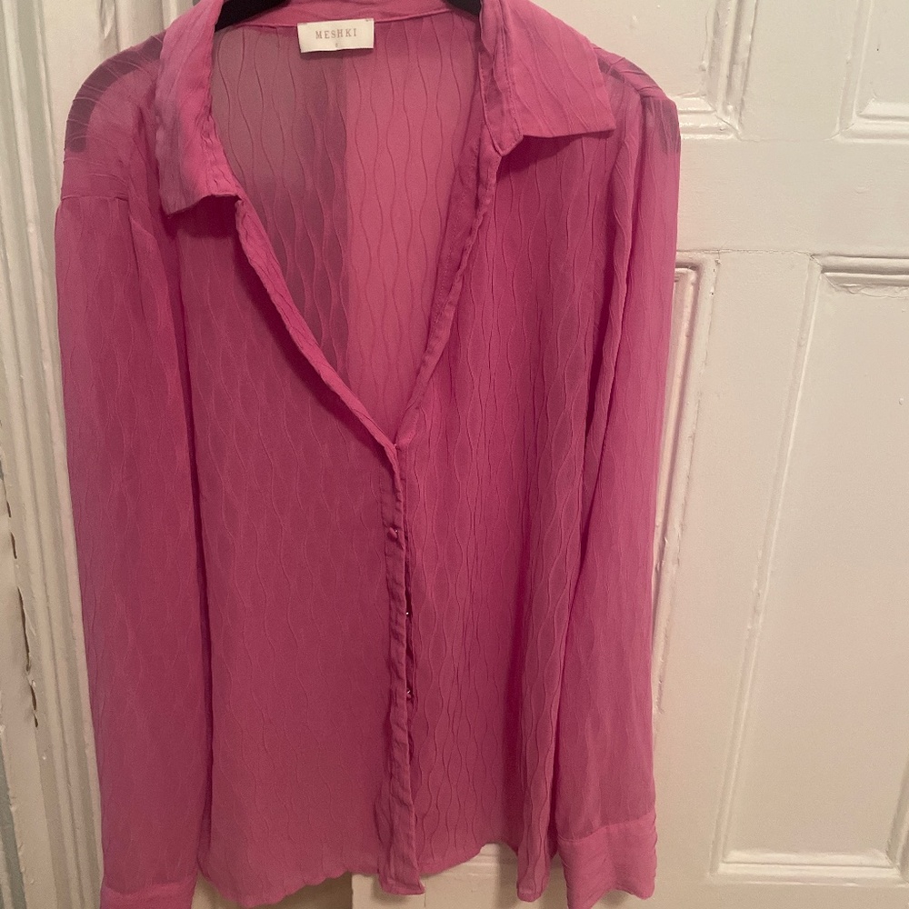 Meshki Sheer blouse